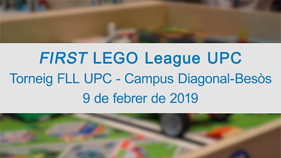 Torneig FIRST LEGO League a l’EEBE de la UPC 2019